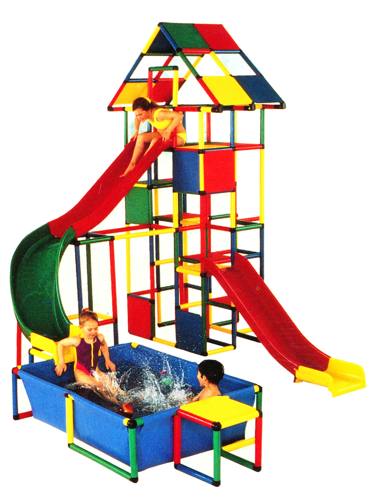 quadro-story-1990s-double-slide-pool