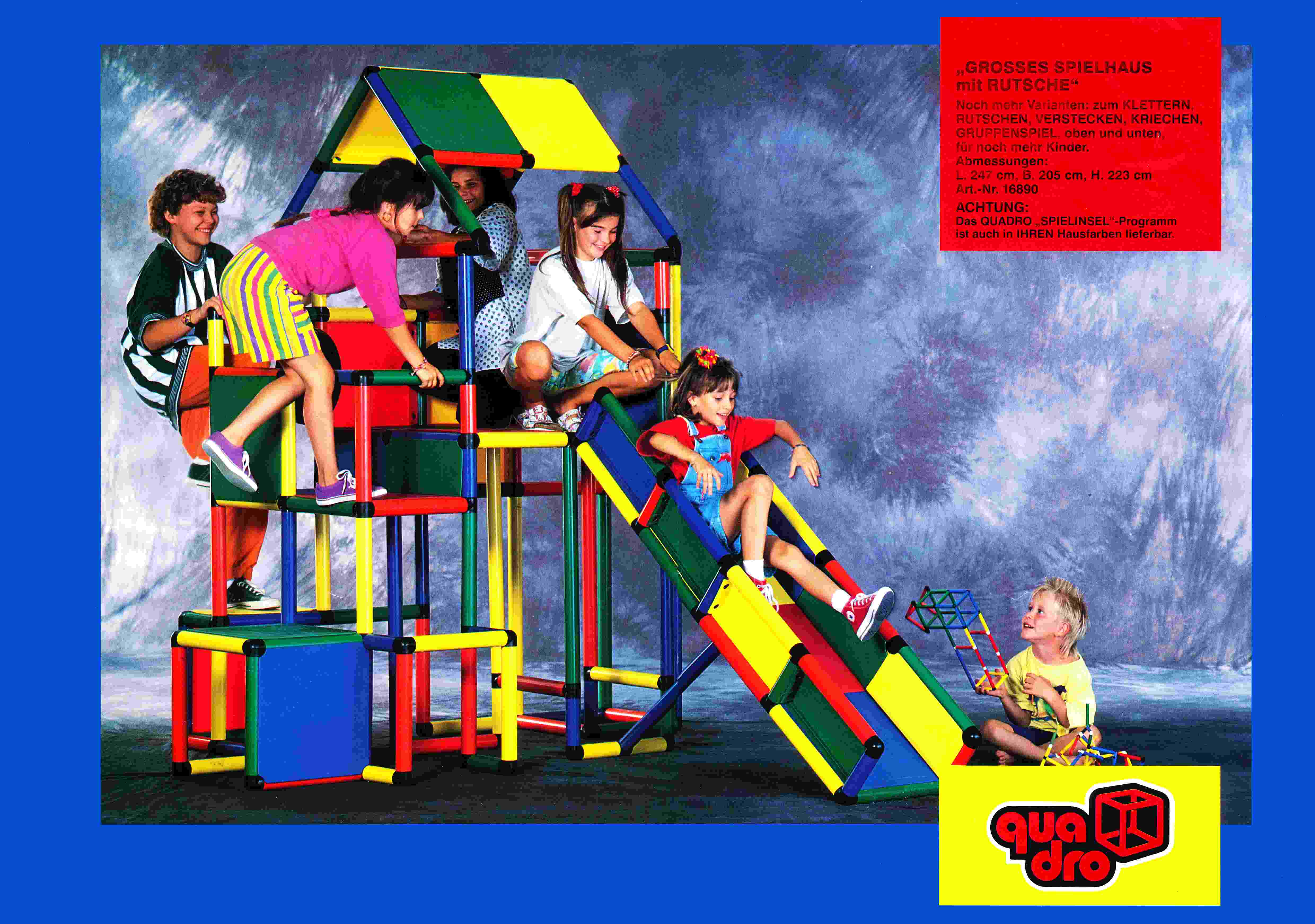 quadro-story-1990s-flyer-blue